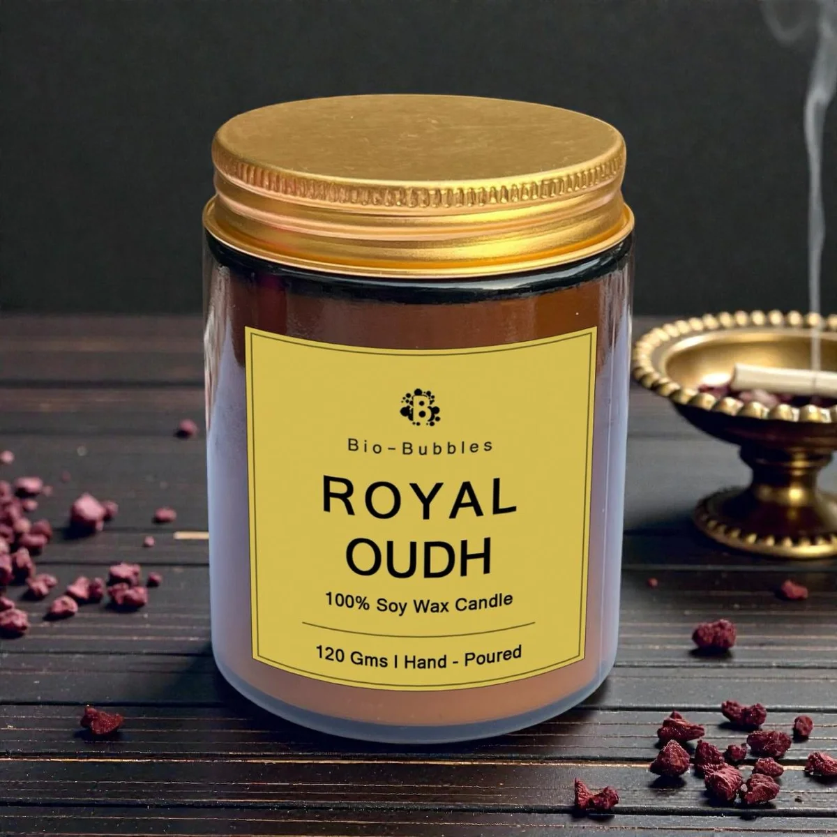 ROYAL OUDH SOY WAX JAR CANDLE