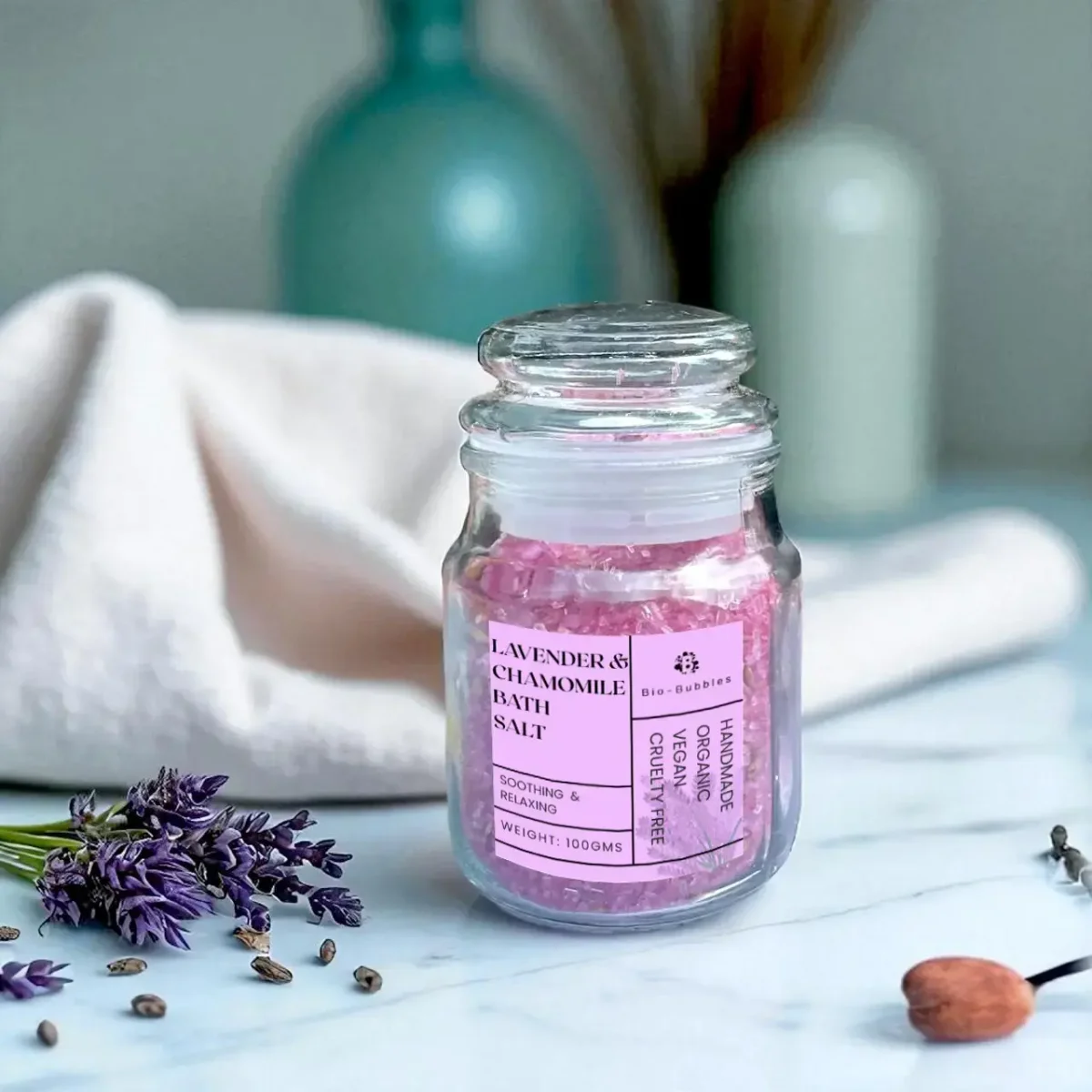 Bio-Bubbles Lavender & Chamomile Bath Salt