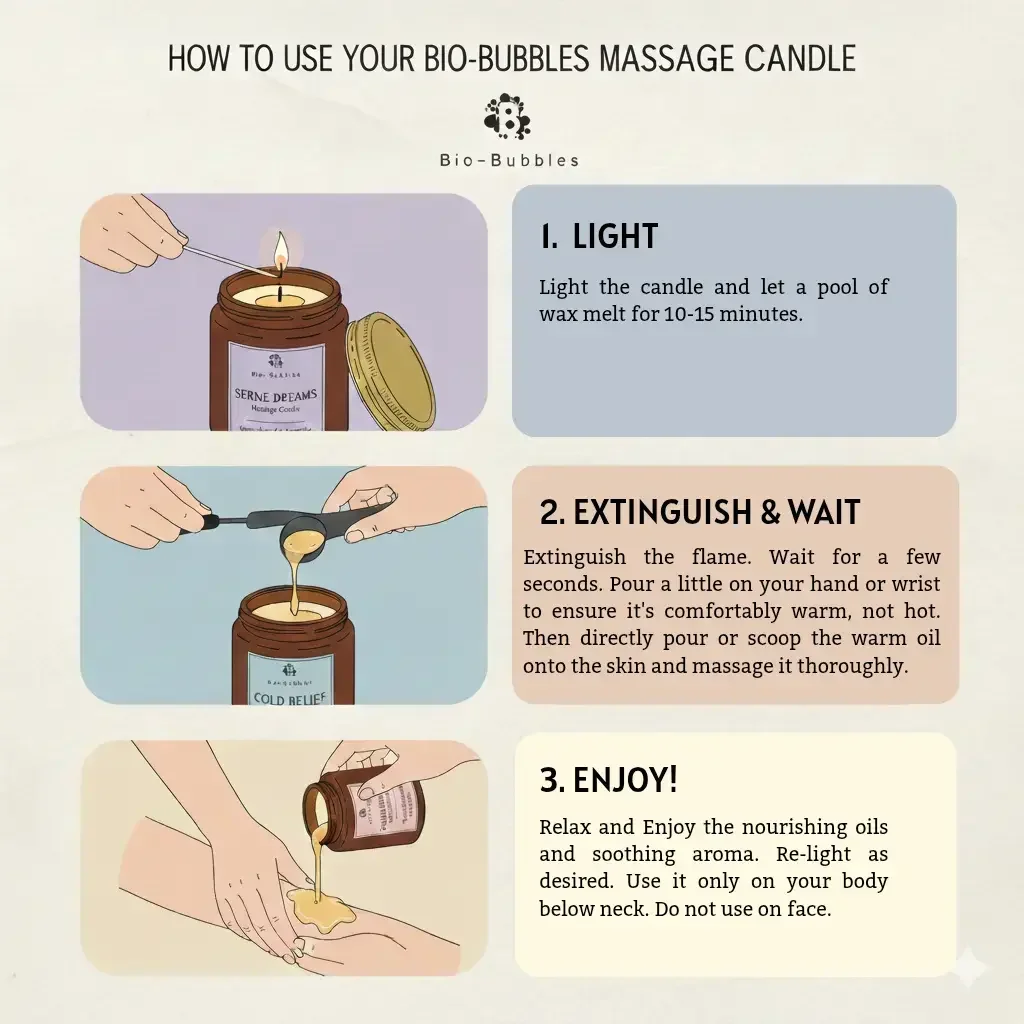 COLD RELIEF MASSAGE CANDLE 2