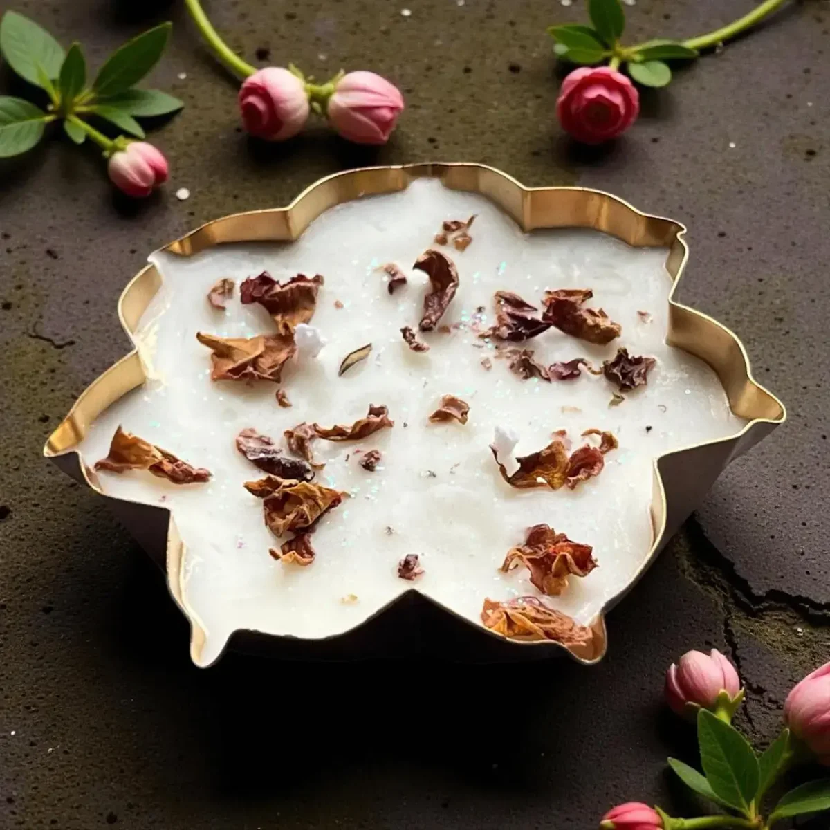 MINI URLI ROSE CANDLE 2