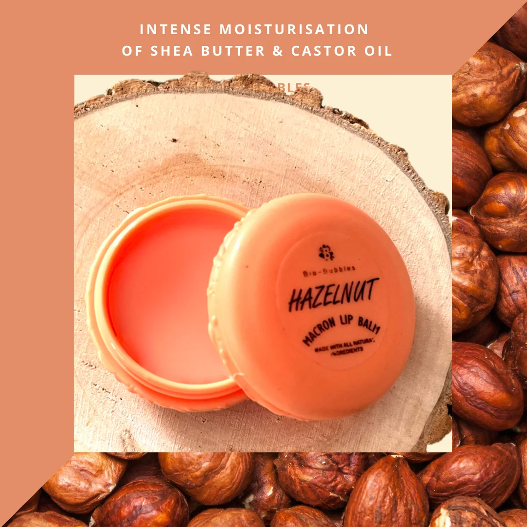 HAZELNUT MACRON LIP BALM