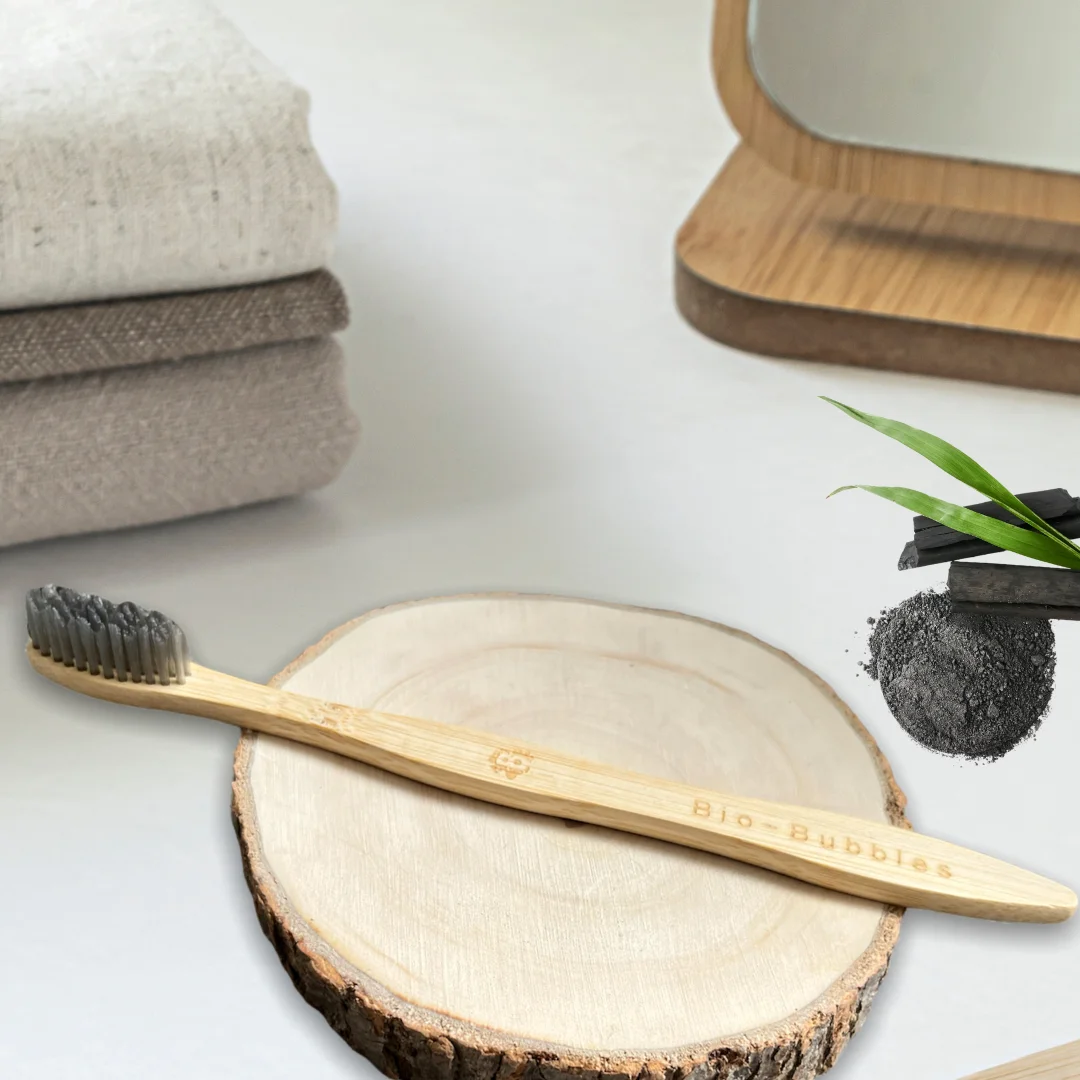 BAMBOO & CHARCOAL TOOTHBRUSH