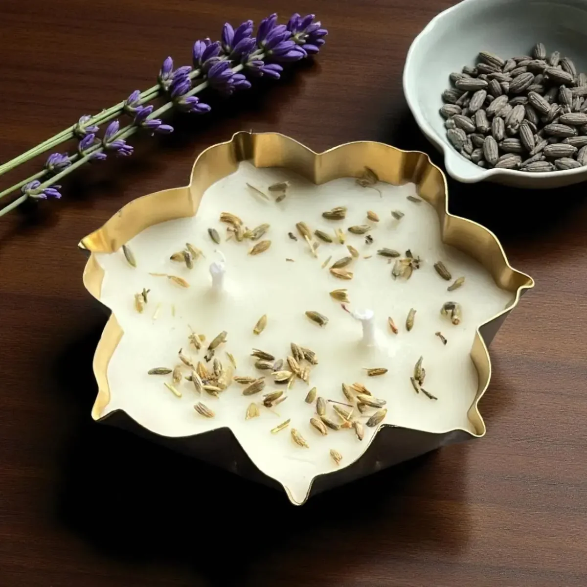 MINI URLI LAVENDER CANDLE