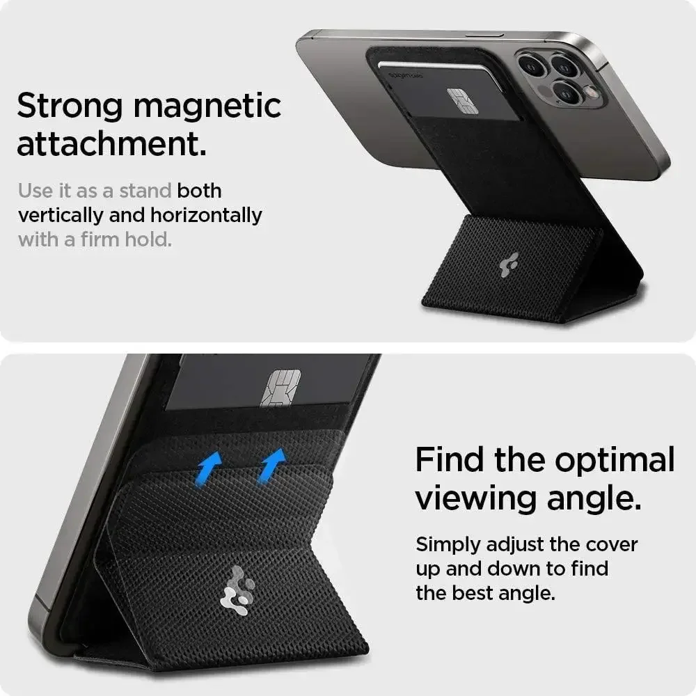 SPIGEN MagSafe Card Holder Smart Fold Wallet Case (MagFit) for MagSafe Case / Pixelsnap Case / iPhone