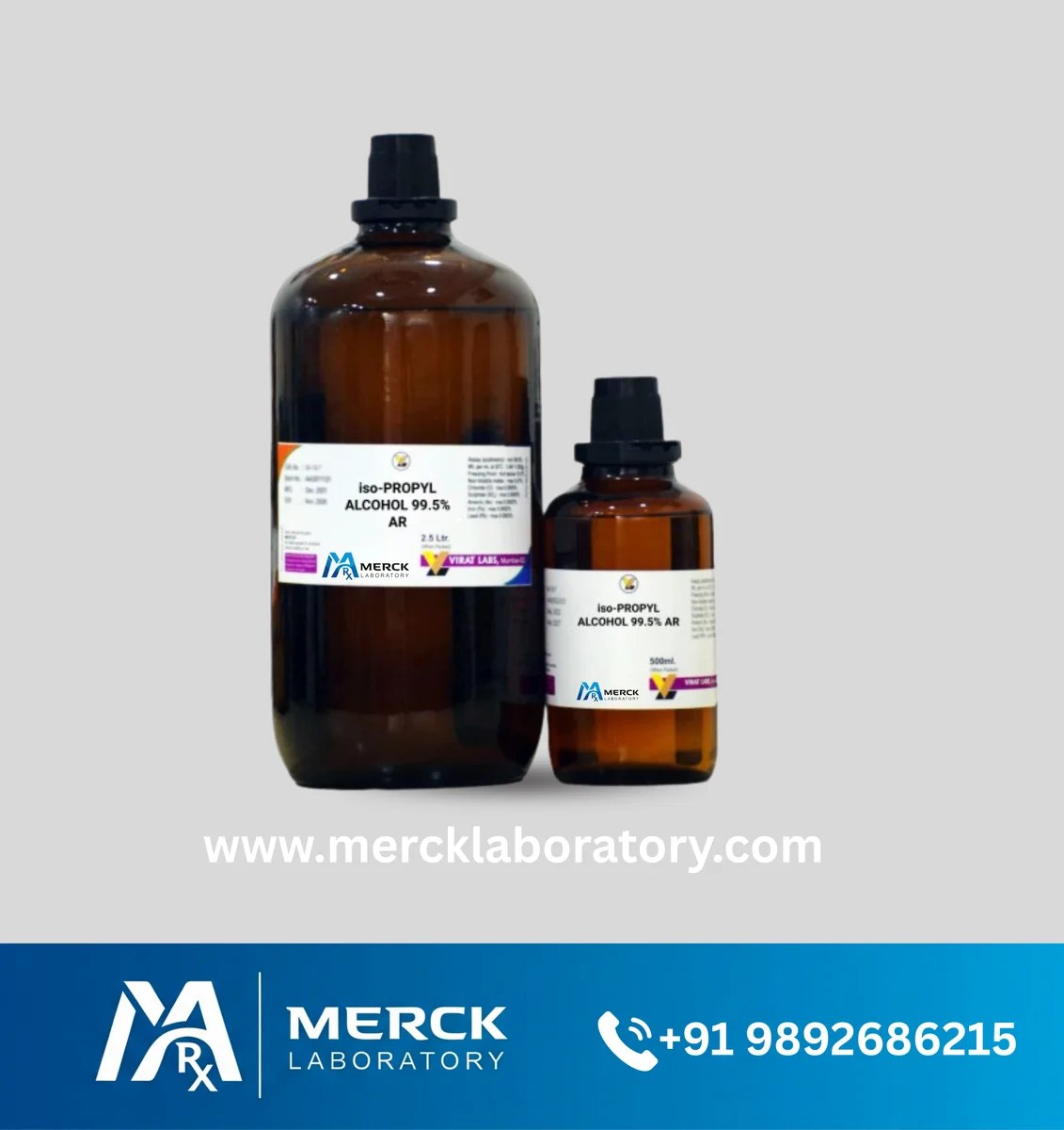 Iso-Propyl Alcohol 99.5% Ar