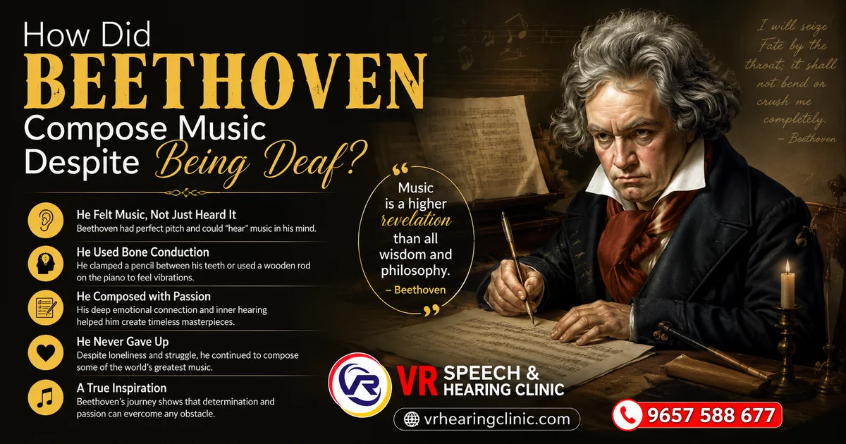 How Did Beethoven Compose Music Despite Being Deaf?